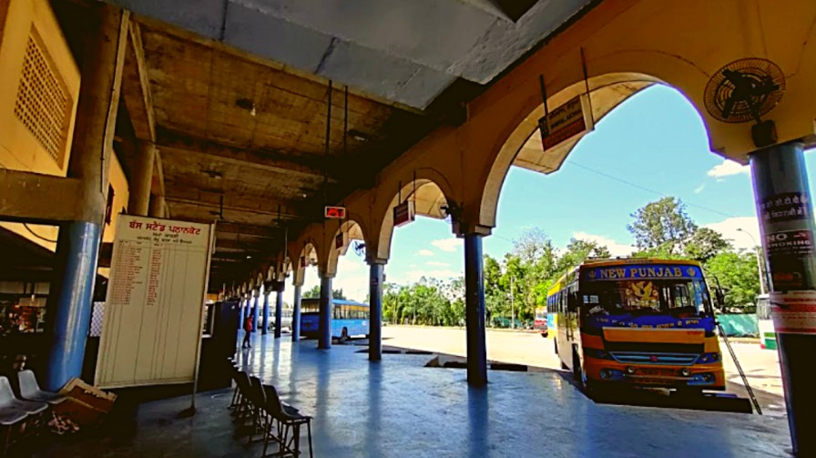 Pathankot bus stand