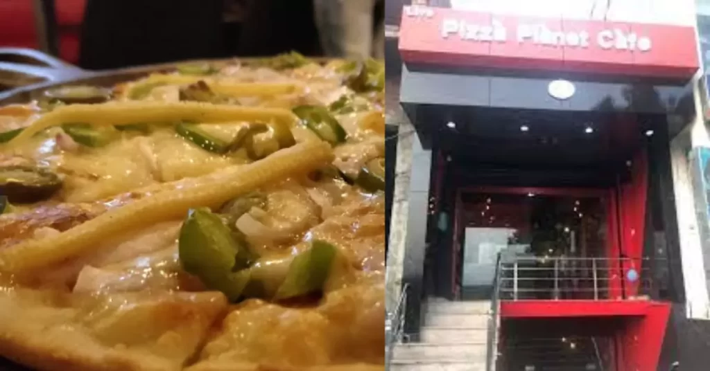 PIZZA IMAGE AND FRINT AGE OF Live Pizza Planet Cafe, Pathankot
