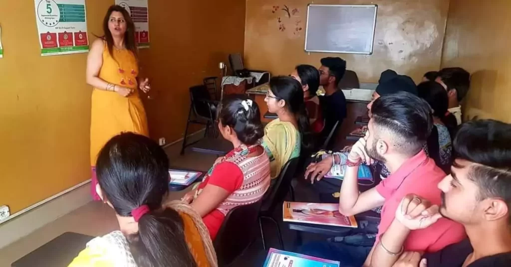 students studying ielts in pathankot